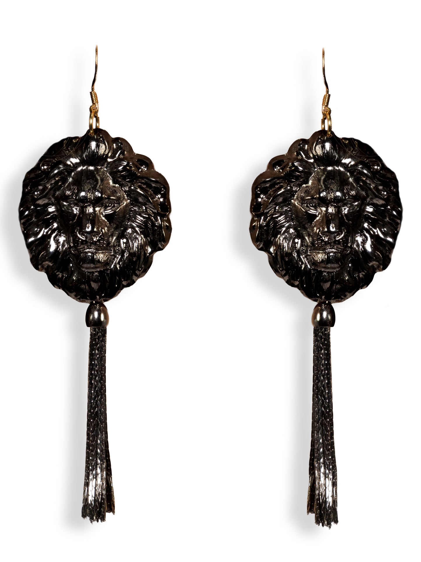 Fundanglers Black Lion earrings