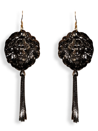 Fundanglers Black Lion earrings