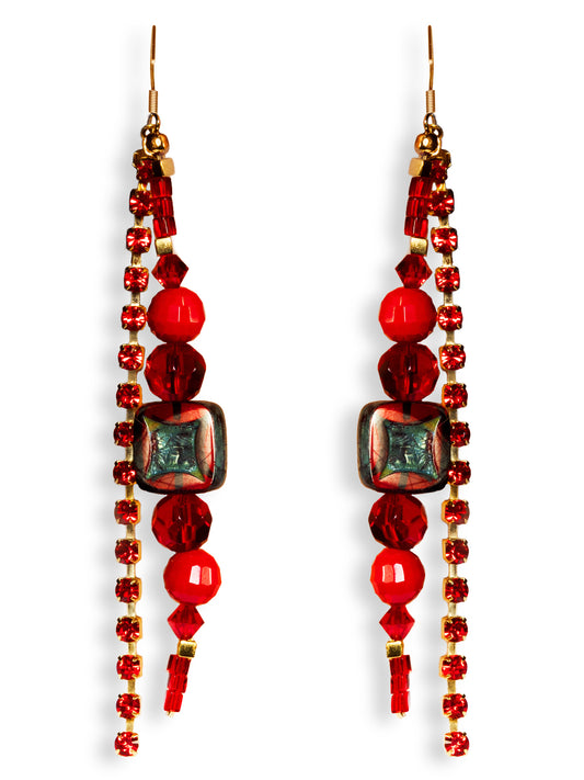 Fundangler REDdy Earrings