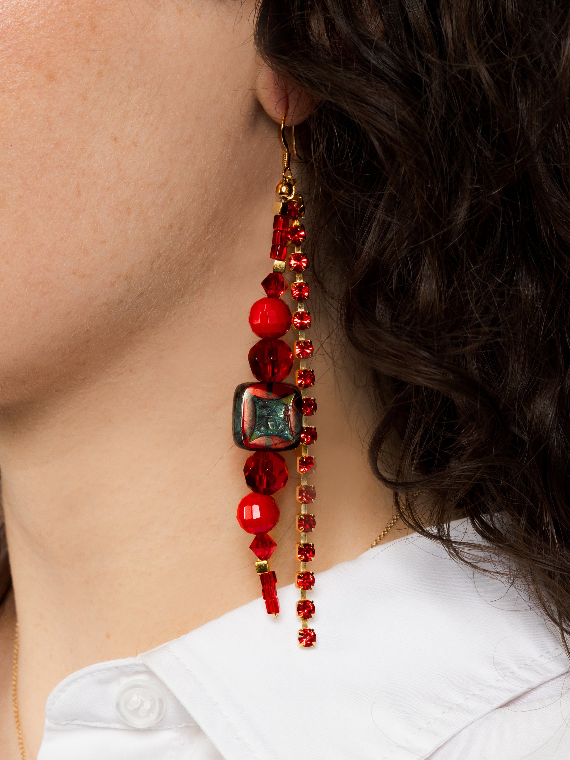 Fundangler REDdy Earrings