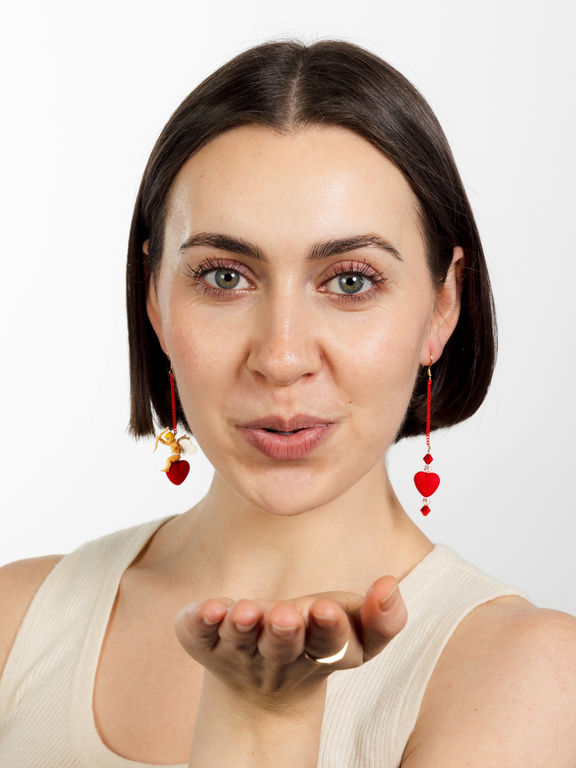 Fundanglers Shot To The Heart Earrings